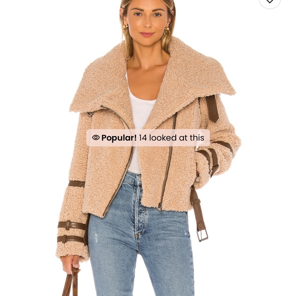 Tularosa Bailey Moto Jacket in camel